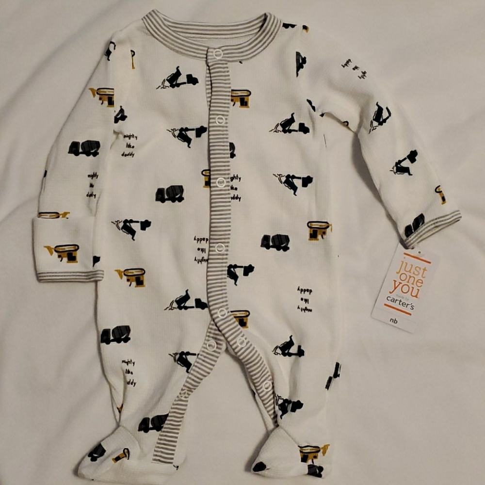 NWT Carter's Just One You NB sleeper